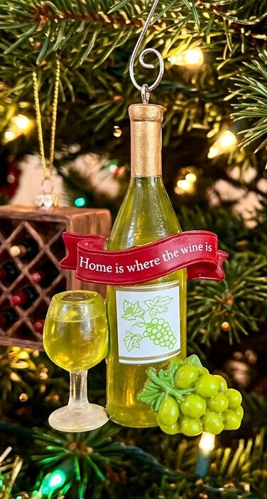 Wine Bottle Ornament