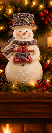 Sparkle Tabletop Snowman