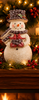 Sparkle Tabletop Snowman