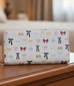 Large Bow pattern wallet