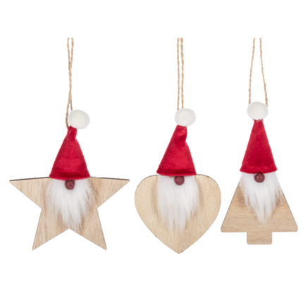 Santa Icon Ornaments