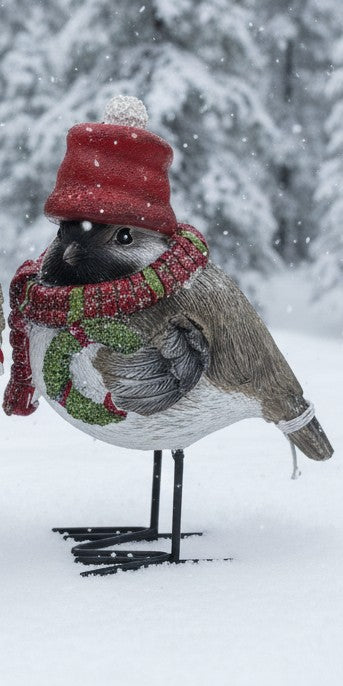 Christmas Bird Figurines