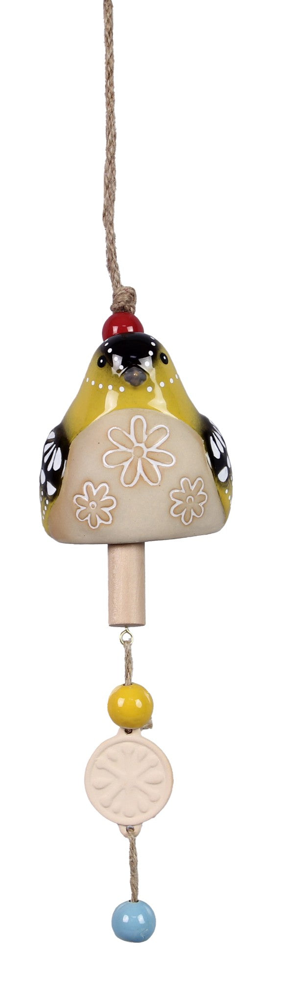 Stoneware Hummingbird Wind Bell