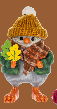 Sweater Weather Owl Figurines