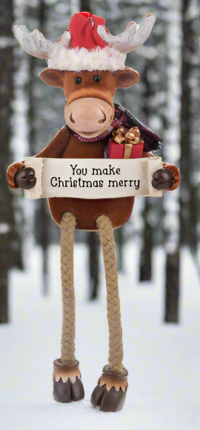 Merry Chris - Moose Ornaments