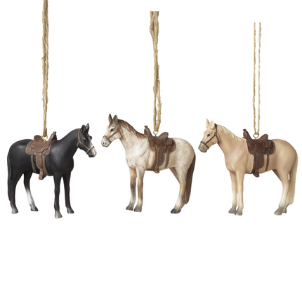 Resin Horse Ornament