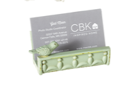 Business Card Holder with Bird