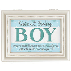 Sweet Baby Boy Music Box