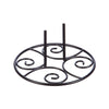 Elegant Swirl Garden Flag Stand Base