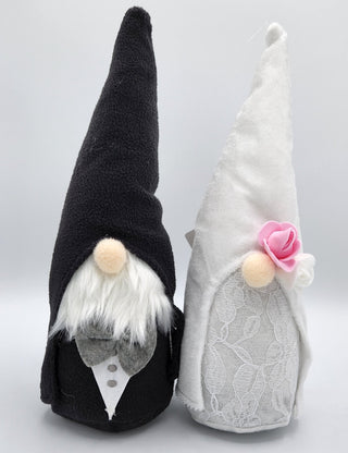 Bride, Groom Plush Gnomes
