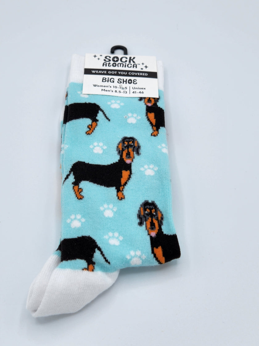 Unisex Dog Print Socks-Choose From 14 Breeds