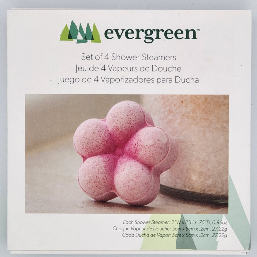 Flower Shaped Shower Steamers, Set of 4