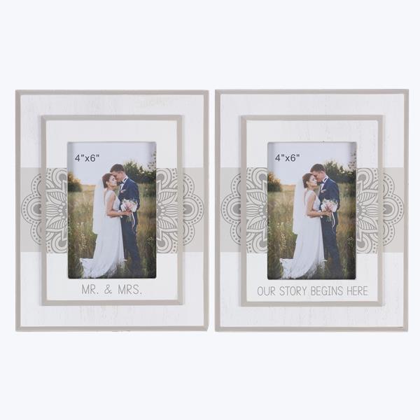 Wooden 4x6 Wedding Love Picture Frame