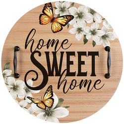 Home Sweet Home Round Tray