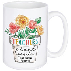 "Teachers Plant Seeds" Boxed Mug