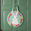 Gingham Bunny Door Décor