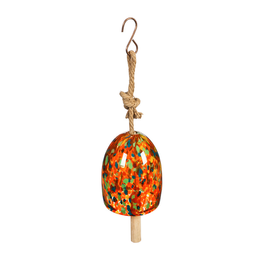 Art Glass Speckle Bell Chime