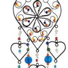 Beaded Heart Wind Chime