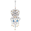 Beaded Heart Wind Chime