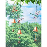 Beaded Garden Friend Wind Chime with Bell