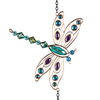 Beaded Garden Friend Wind Chime with Bell