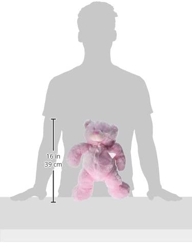 My First Teddy Plush, Pink, 14