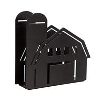 Metal Barn Shaped Napkin Holder