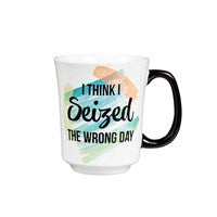 I think I seized the wrong day Cup of Awesome, 14 OZ, Ceramic Mug