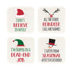 Christmas Group Therapy Stone Coaster, Set of 4