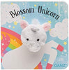 Blossom Unicorn Finger Puppet Book-4x4
