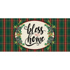 Bless this Home Plaid Sassafras Switch Mat