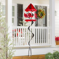 Christmas Cardinal Hanging Spinner