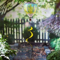 Forsythia Basket Burlap Balloon Spinner