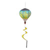 Forsythia Basket Burlap Balloon Spinner