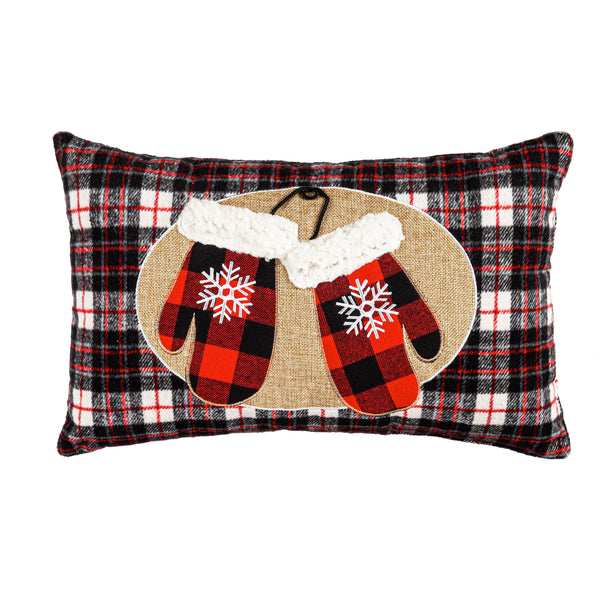 Cozy Mittens Lumbar Pillow