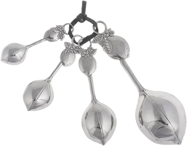 Zesty Lemons 4-Piece Measuring Spoons Set