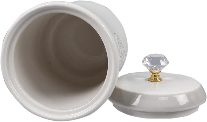 Wedding Blessing Jar, 40 Best Wishes Cards in Organza Bag