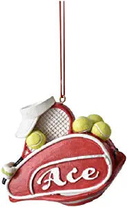 Ace Tennis Bag Ornament