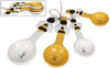Ceramic Honey Bee Measuring Spoons