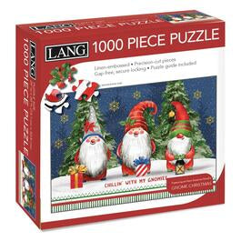Chillin' With My Gnomies Christmas 1000 Piece Puzzle