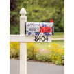 Patriotic Welcome to Our Home Sublimated Mailbox Cover