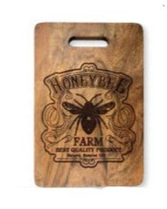 Bee Collection Etched Acadia Charcuterie Board