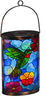 Humming Bird Tiffany Inspired Solar  Lantern