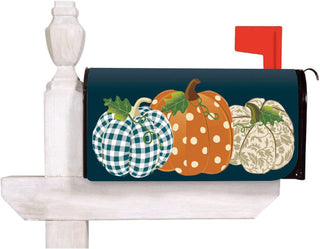 Magnetic Patterned Pumpkins Mailbox Cover