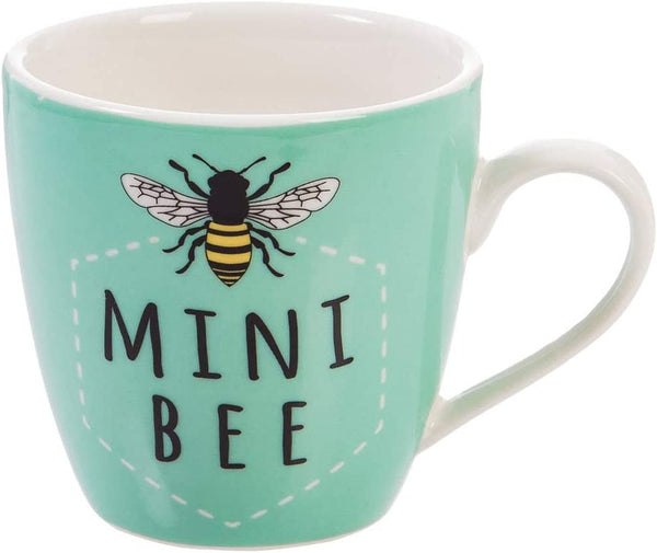 Queen Bee & Mini Bee Ceramic Mug Gift Set