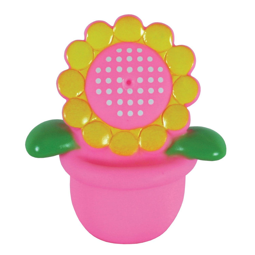 Bath Squirter Tub Toys, Wash Cloth and Bootie Socks Gift Set, Flower Power