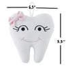 Plush Tooth-Shaped Fairy Pillow