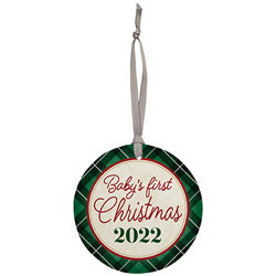 "Baby's First Christmas" Ornament