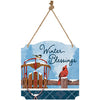 Winter Blessings Metal Wall Decor