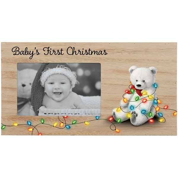 Baby's First Christmas Frame-4"x6" Photo